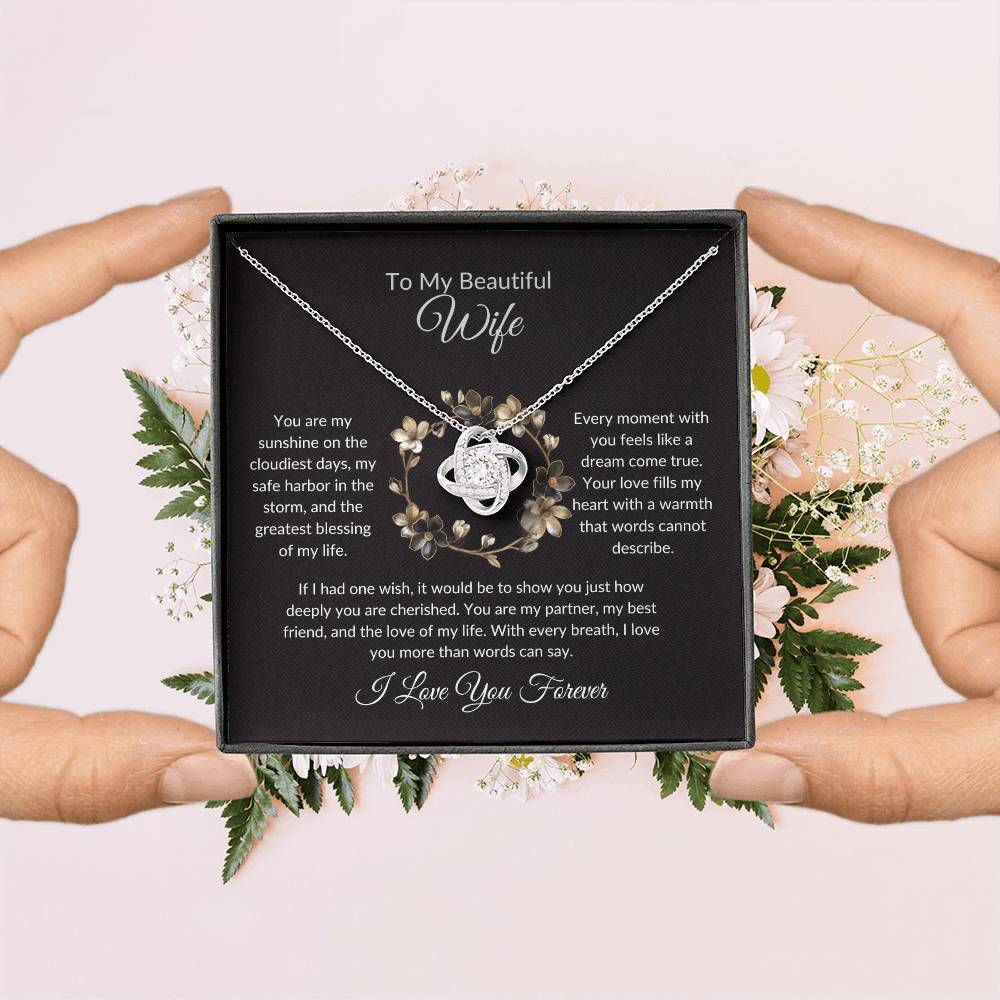 Love Knot Wife Golden Flower