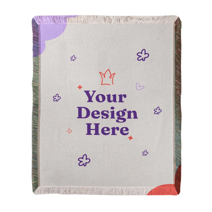 Printed Woven Blanket Amazon Vertical