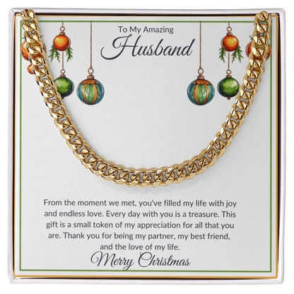 Christmas Theme Husband Chain