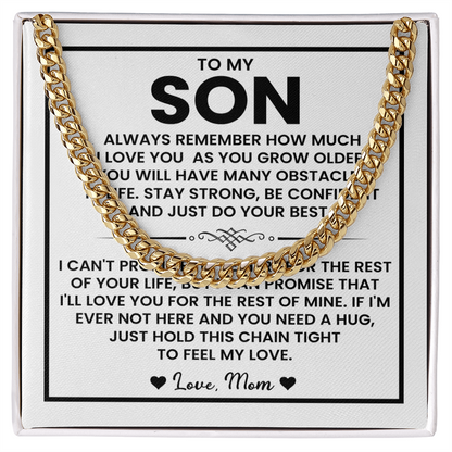 To My Son Chain