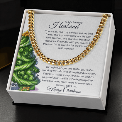 You Are My Rock Chain For Husband Christmas