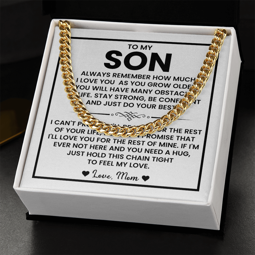 To My Son Chain