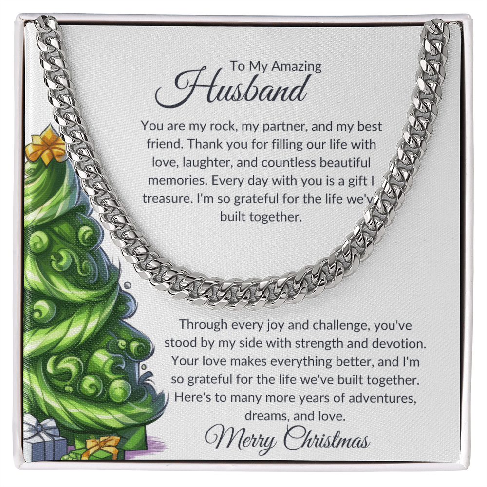 You Are My Rock Chain For Husband Christmas