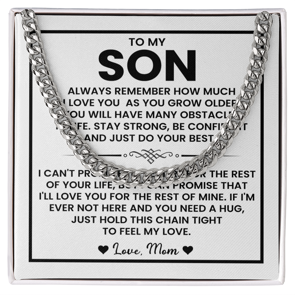 To My Son Chain