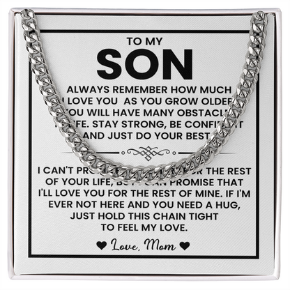To My Son Chain