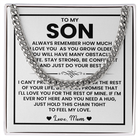 To My Son Chain