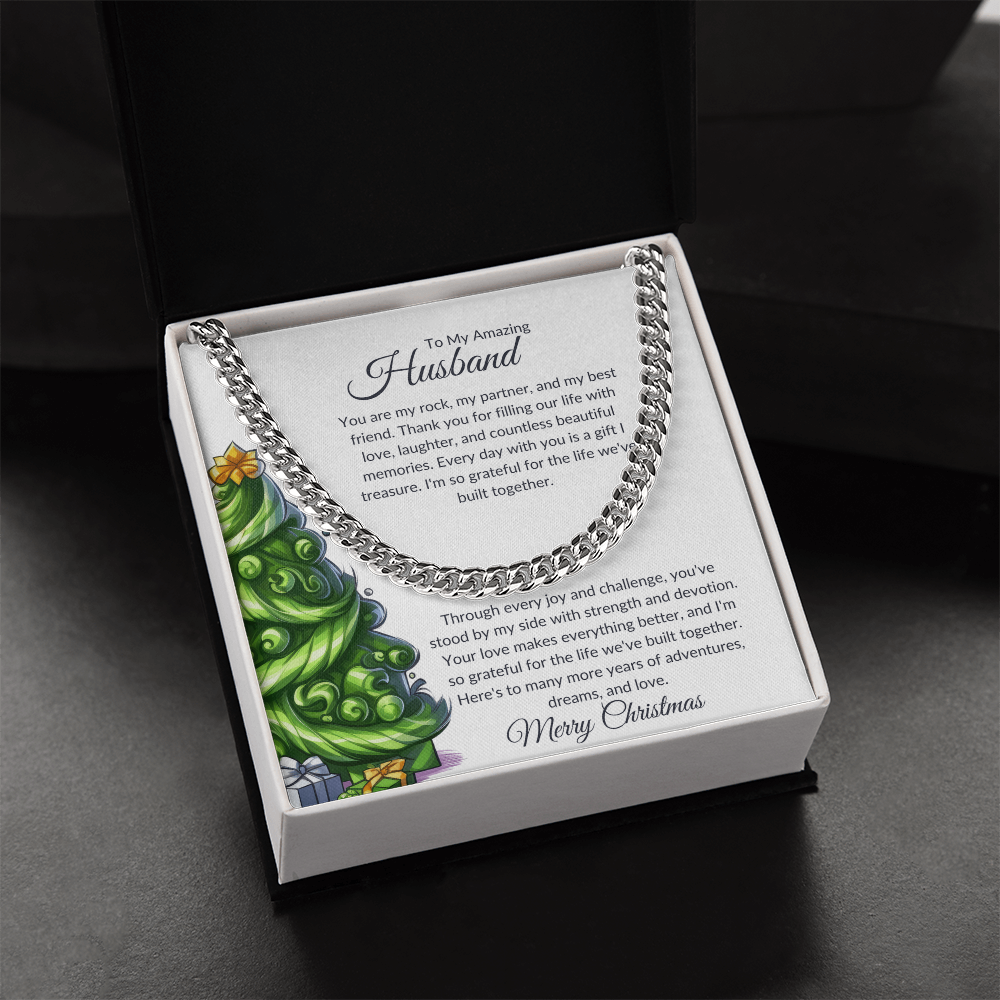 You Are My Rock Chain For Husband Christmas