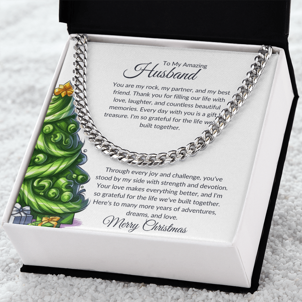 You Are My Rock Chain For Husband Christmas
