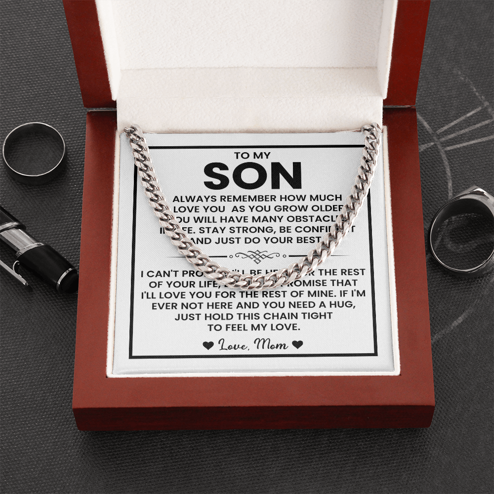 To My Son Chain