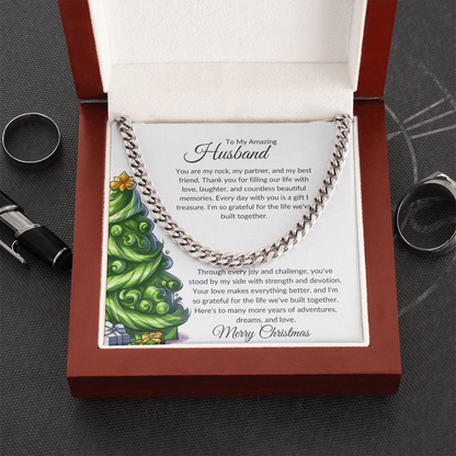 You Are My Rock Chain For Husband Christmas