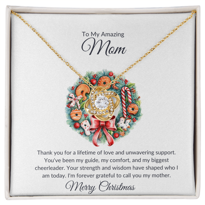 Love Knot Necklace For Mom Christmas