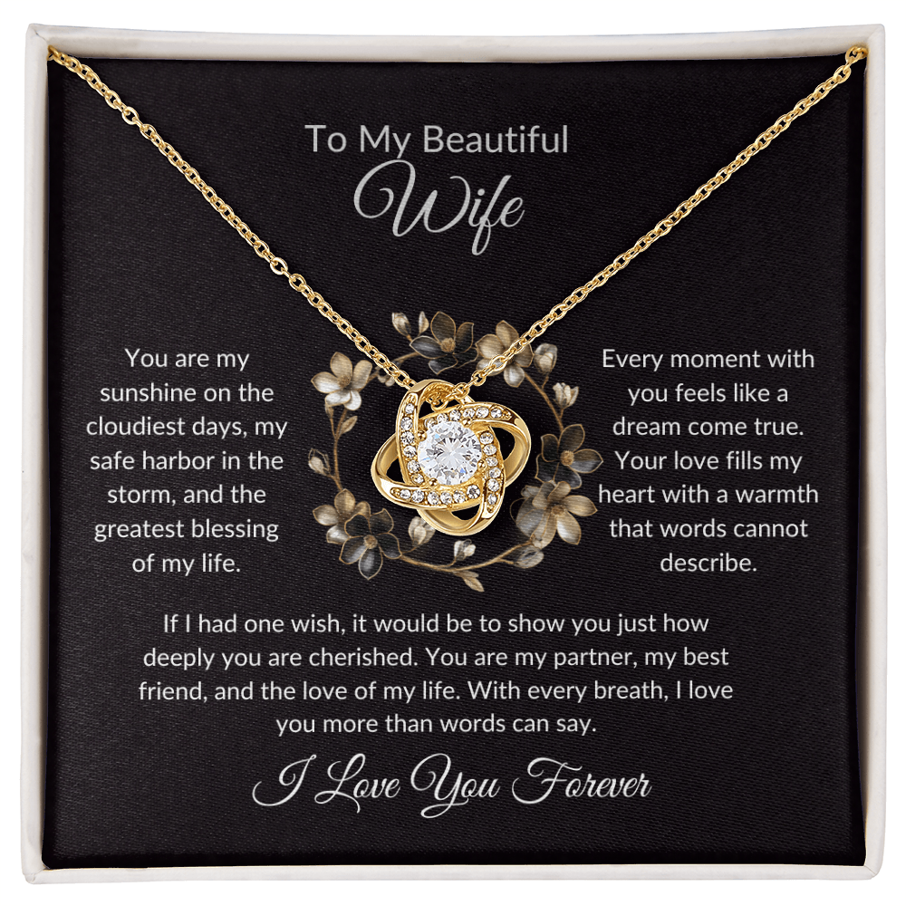 Love Knot Wife Golden Flower