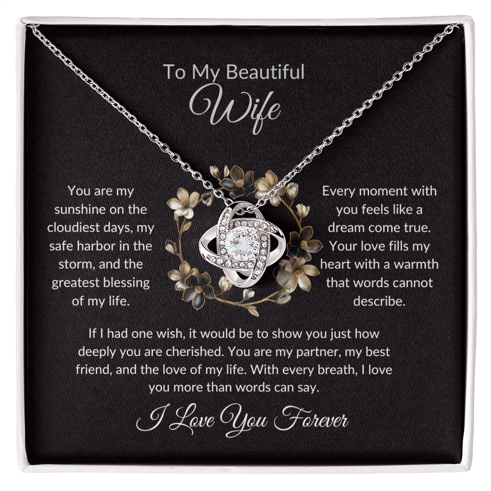 Love Knot Wife Golden Flower