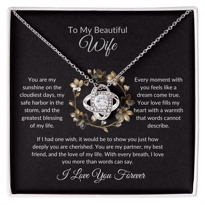 Love Knot Wife Golden Flower