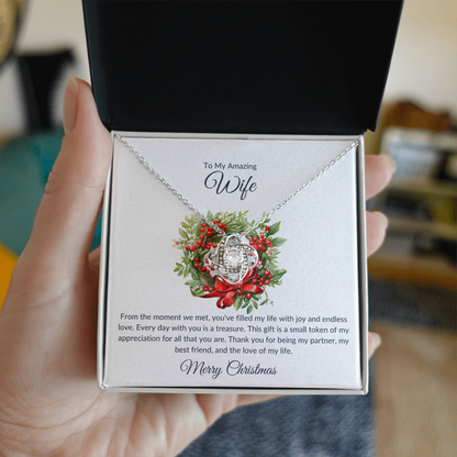 Love Knot Wreath For an Amazing Wife